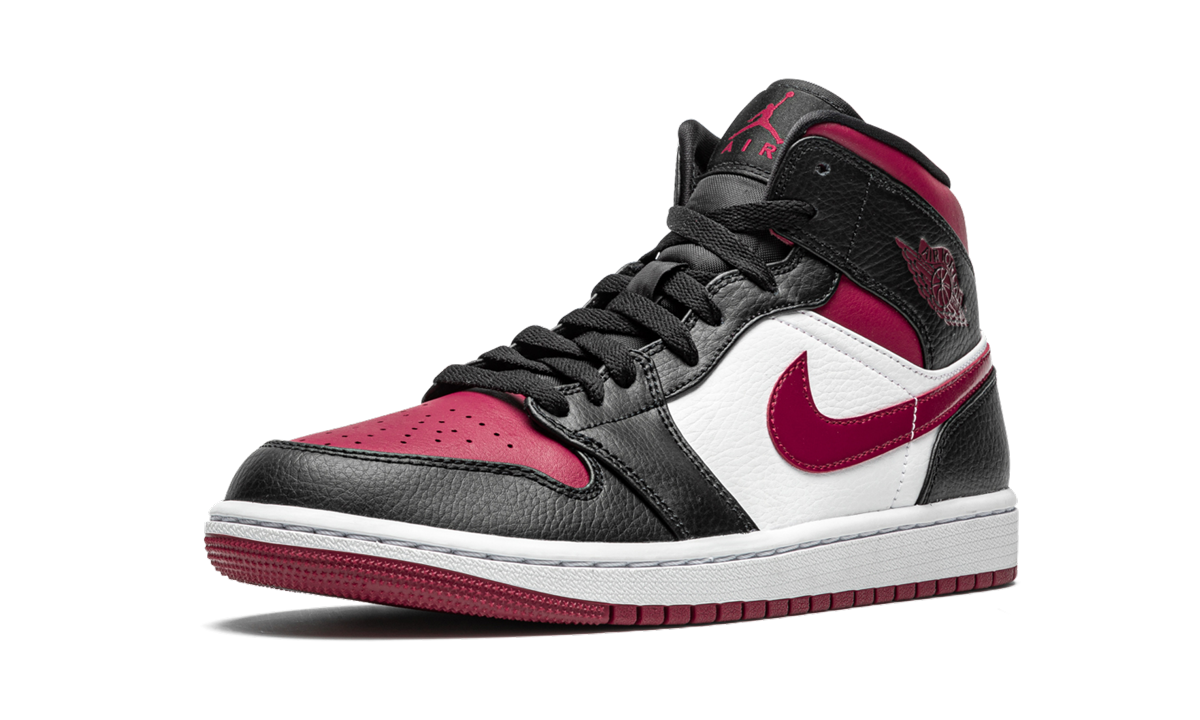 Air Jordan 1 Mid "Bred Toe"