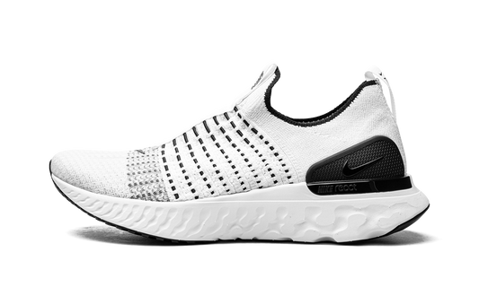 React Phantom Run Flyknit "White/White-Black-Pure Platinum"