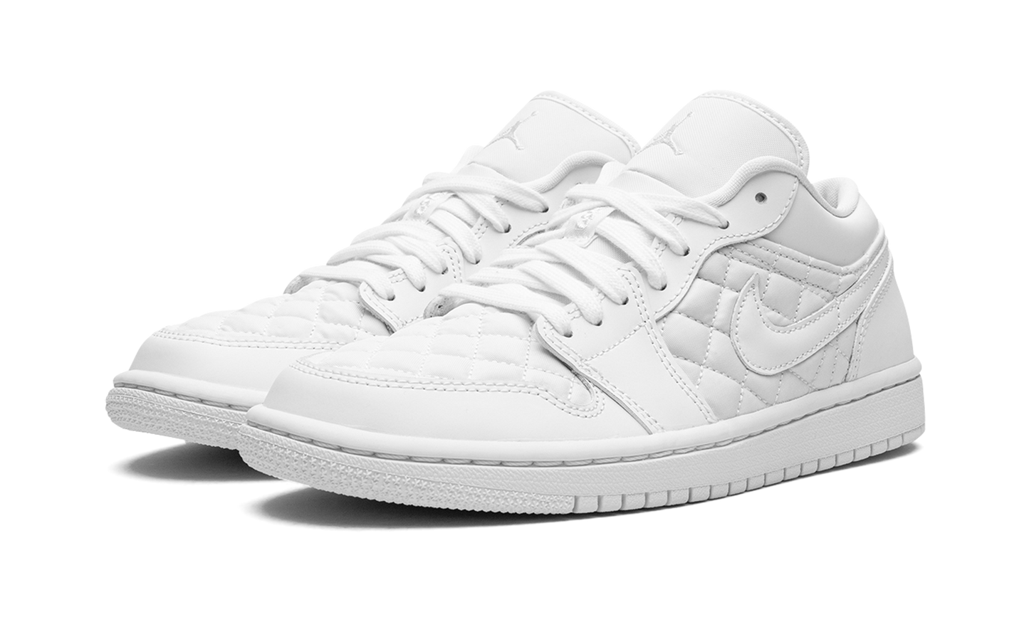 AIR JORDAN 1 LO QUILTED WMNS "Quilted White"