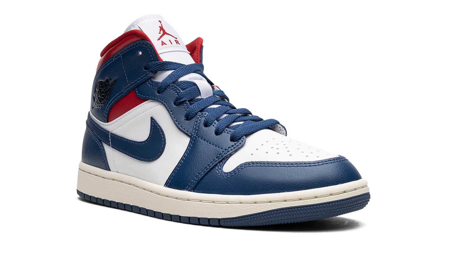 AIR JORDAN 1 MID WMNS "Blue / Red"