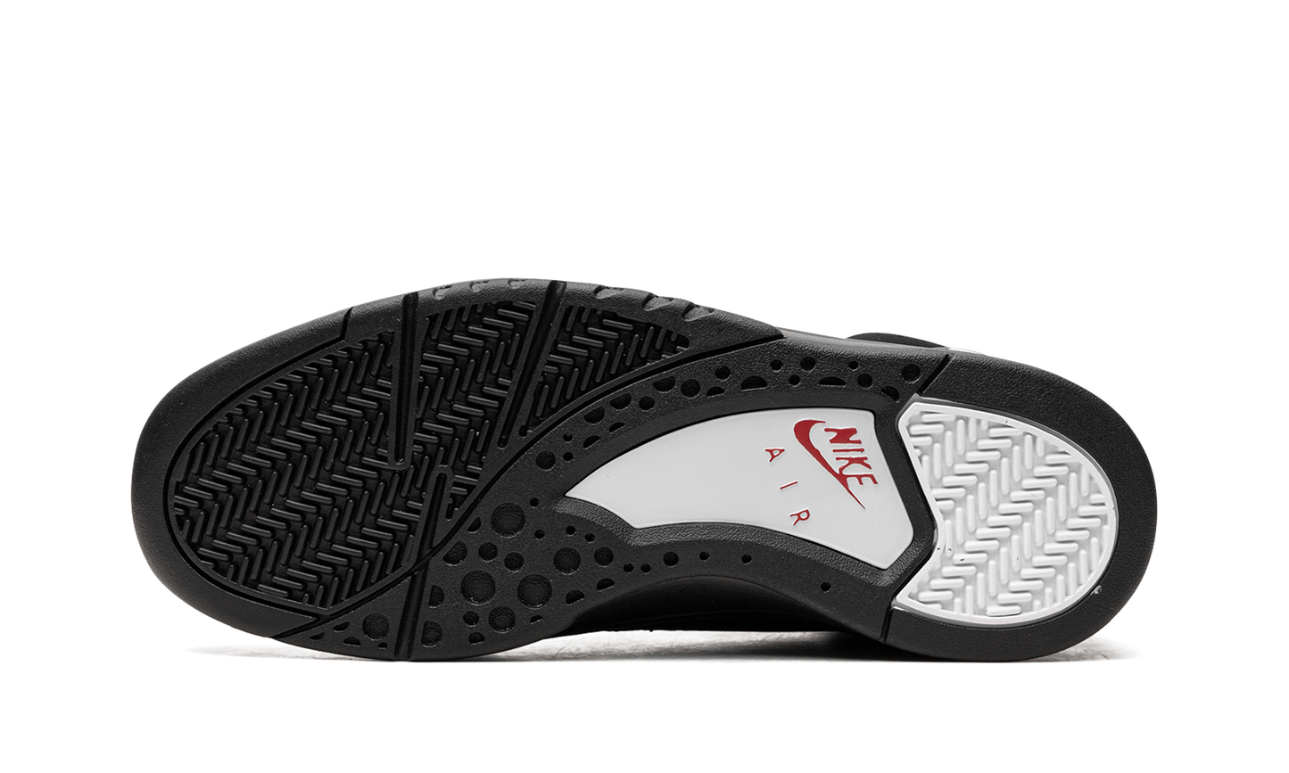 Air Flight Lite Mid "Black White Varsity Red"