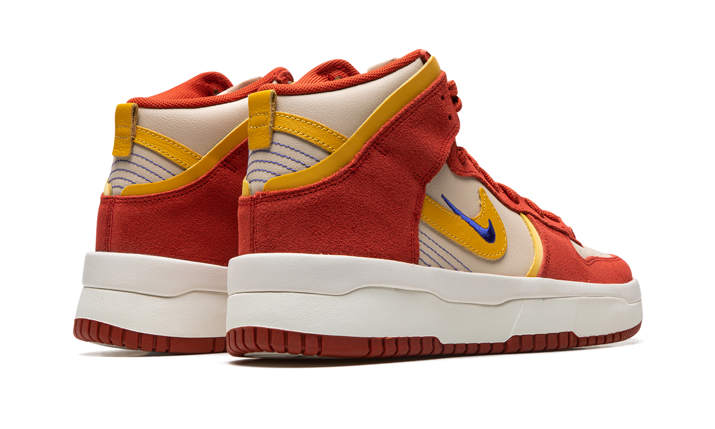DUNK HIGH UP MNS WMNS "Dark Orange University Gold"