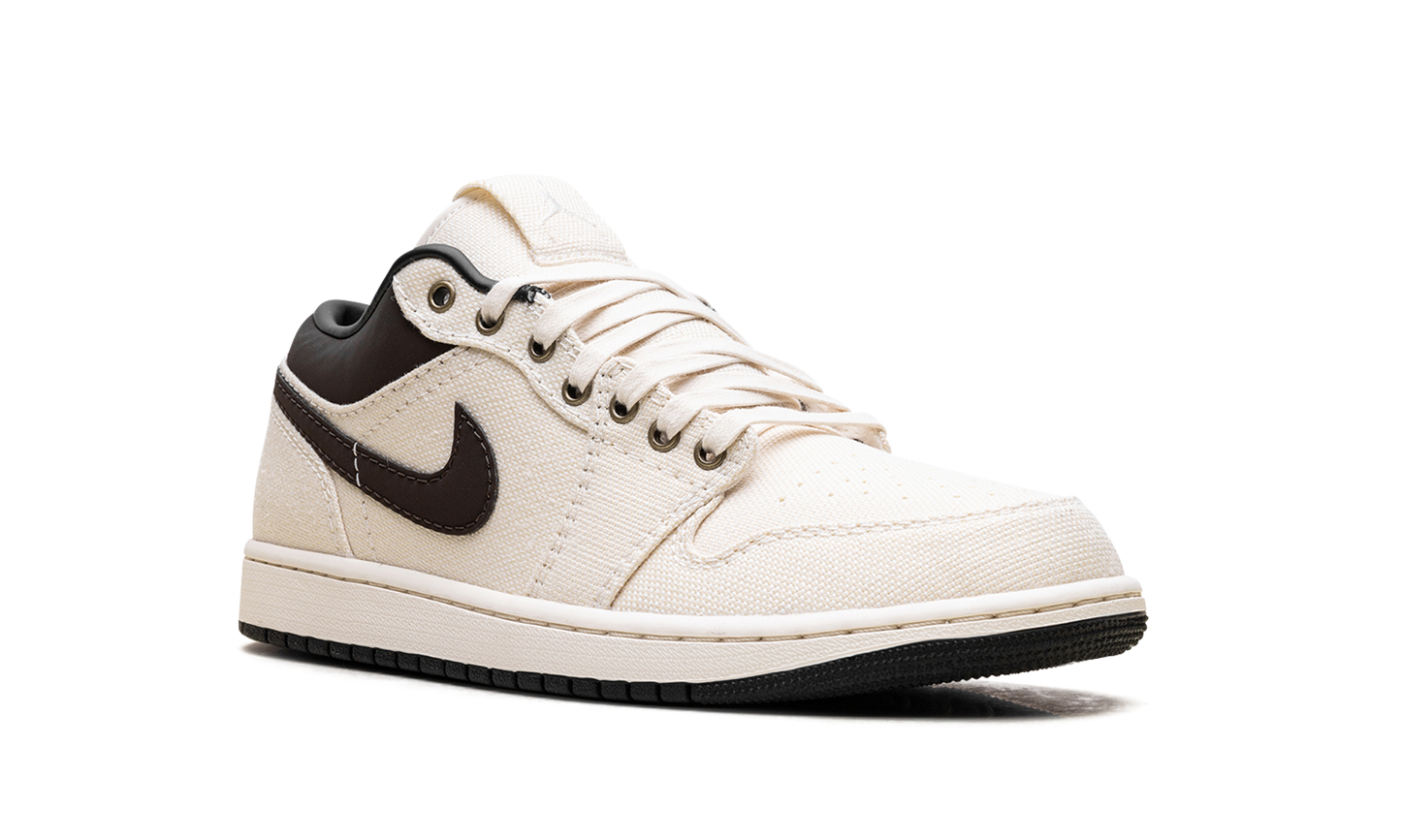 Air Jordan 1 Low Premium "Pale Ivory Baroque Brown"