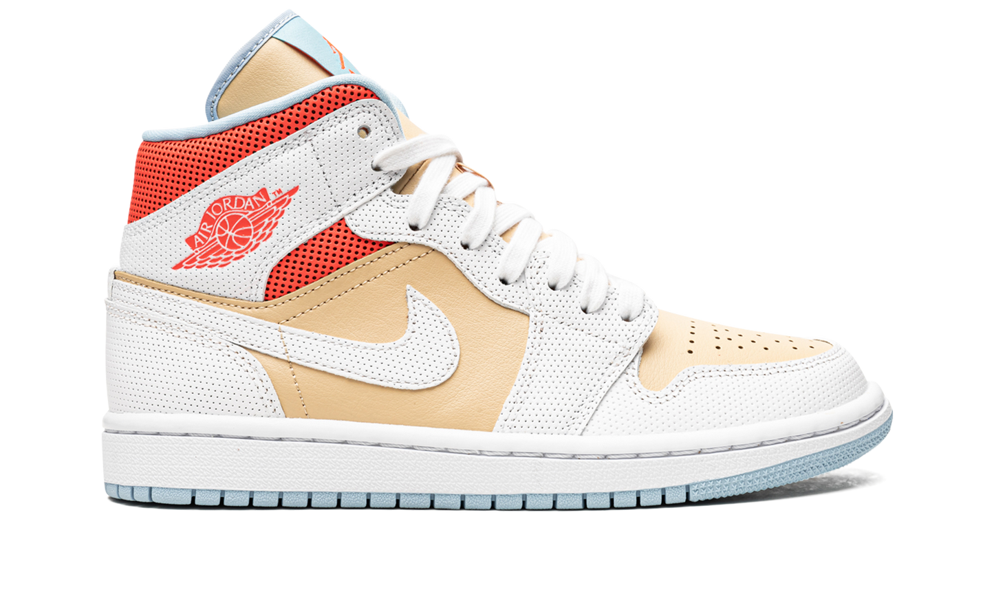 AIR JORDAN 1 MID SE WMNS "“Sesame”"