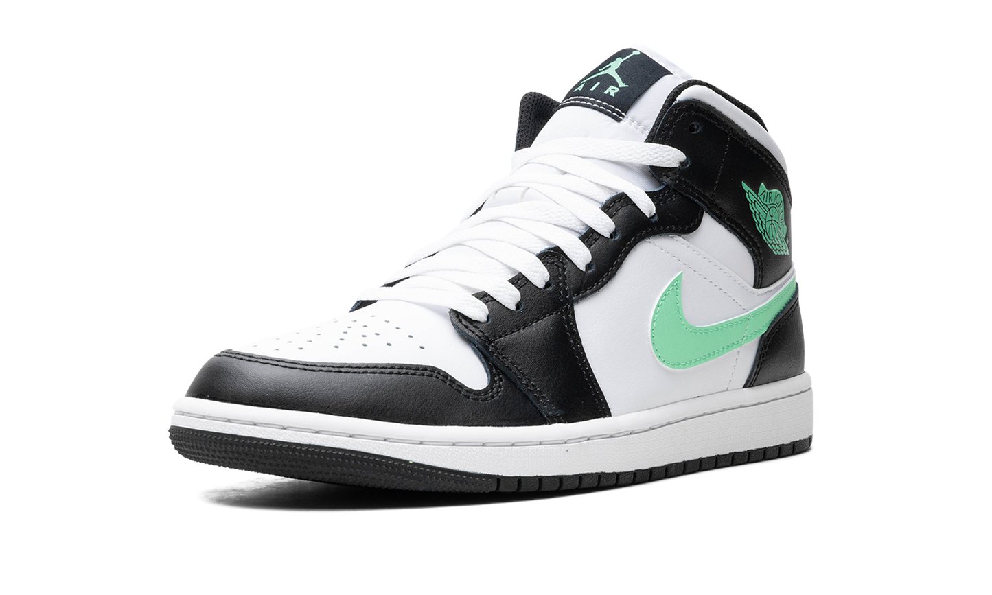 Air Jordan 1 Mid "GREEN GLOW"
