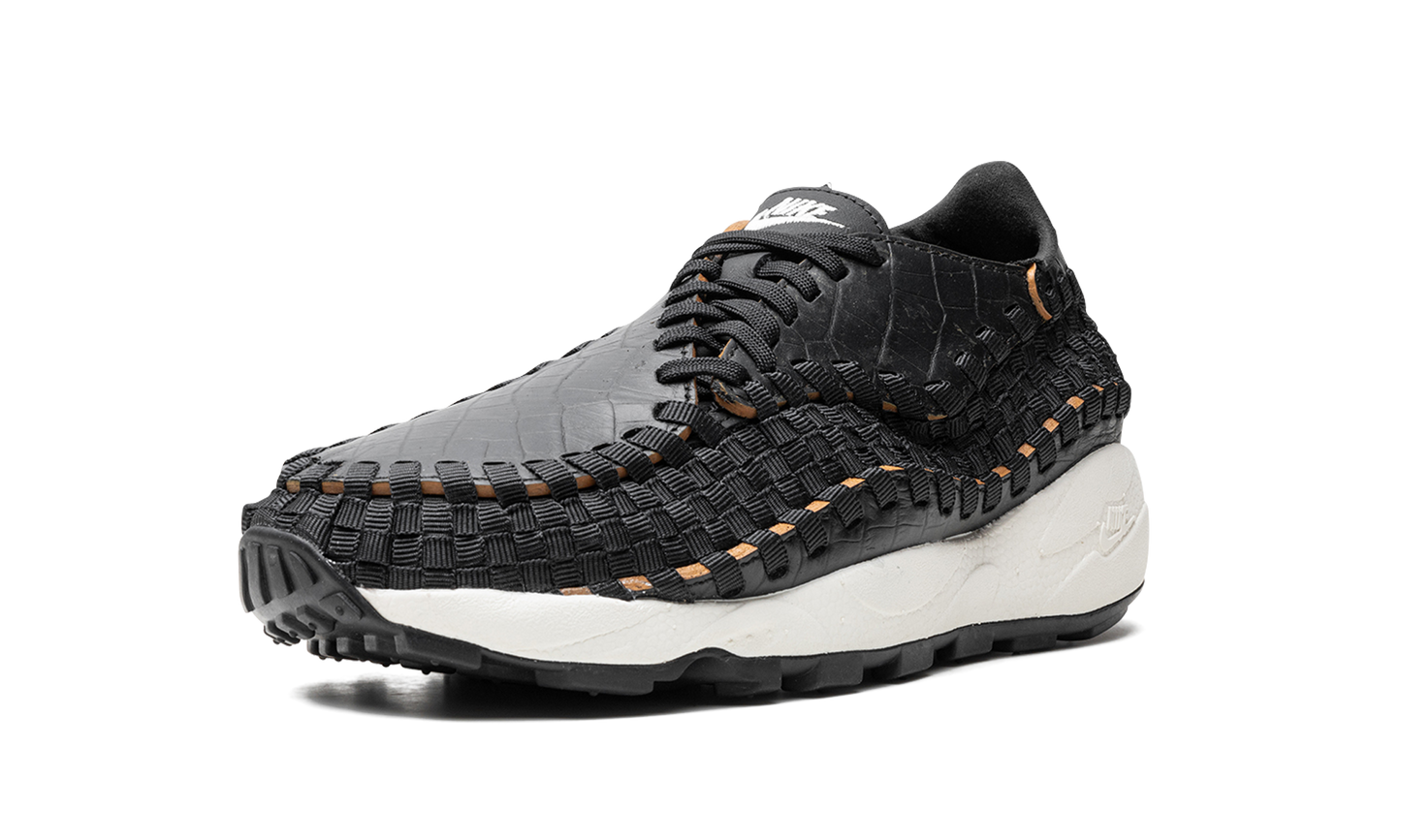 Air Footscape Woven Premium "Black Croc"