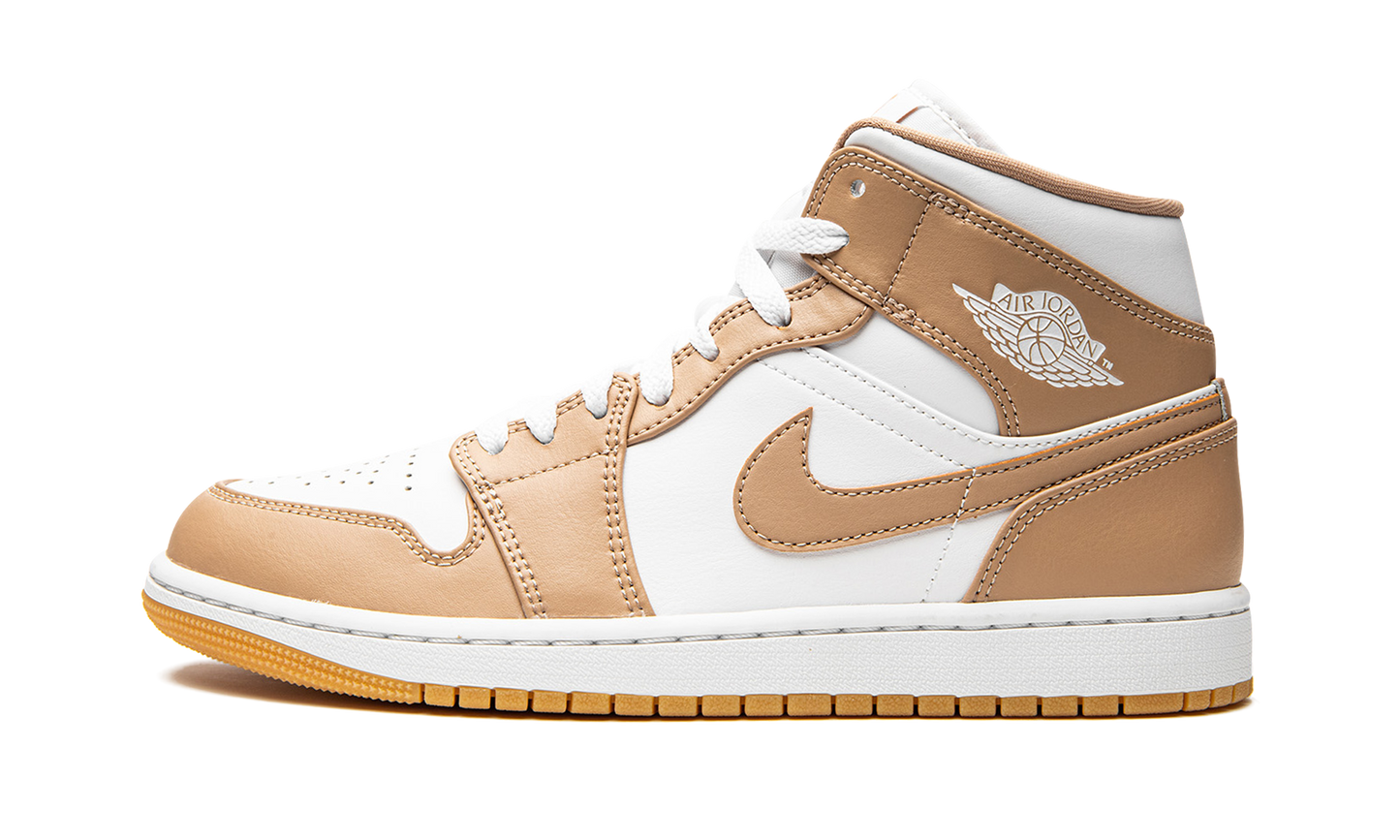 Air Jordan 1 Mid "Tan / Gum"