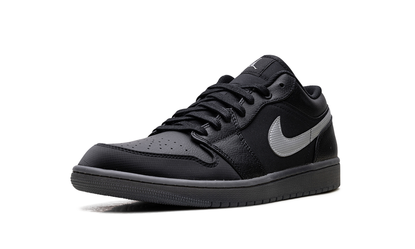 Jordan 1 Low "Black White Dark Smoke Grey"