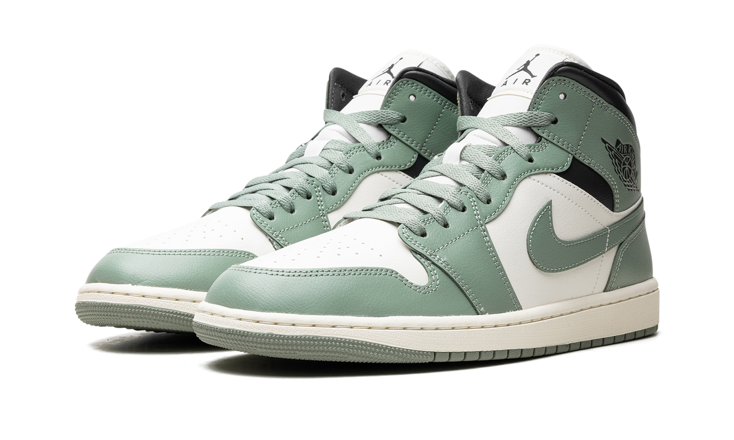 AIR JORDAN 1 MID WMNS "JADE SMOKE"