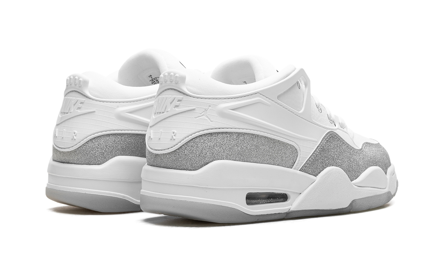 Air Jordan 4 RM WMNS "White Metallic Silver"