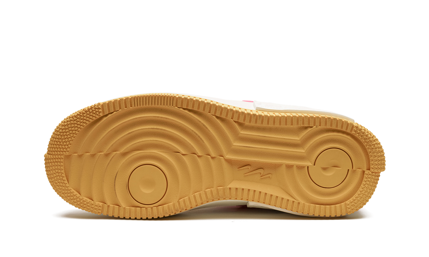 AIR FORCE 1 FONTANKA MNS WMNS "Summit White/Solar Flare/Medium Soft Pink/Hyper Pink"