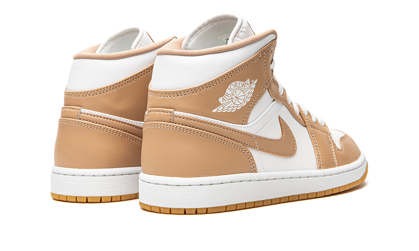 Air Jordan 1 Mid "Tan / Gum"