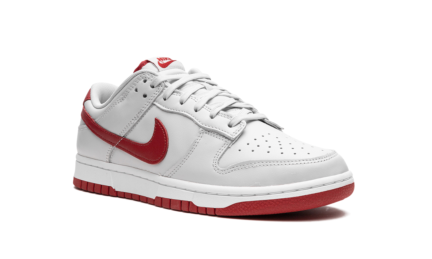 Dunk Low "Vast Grey / Varsity Red"