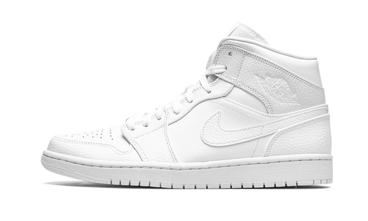 Air Jordan 1 Mid "Triple White"
