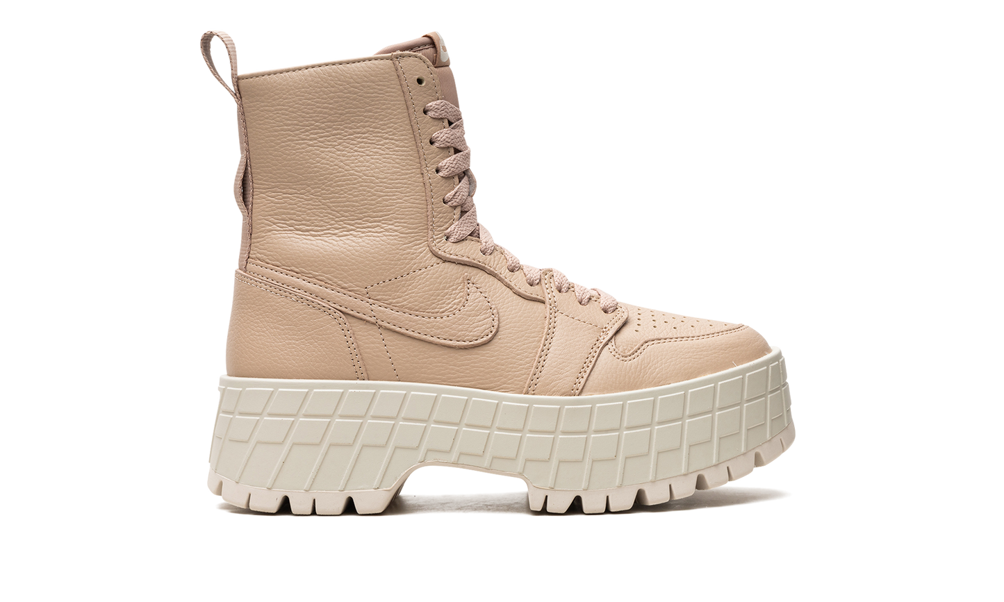 AIR JORDAN 1 BROOKLYN WMNS "Legend Md Brown/Lt Orewood Brn"