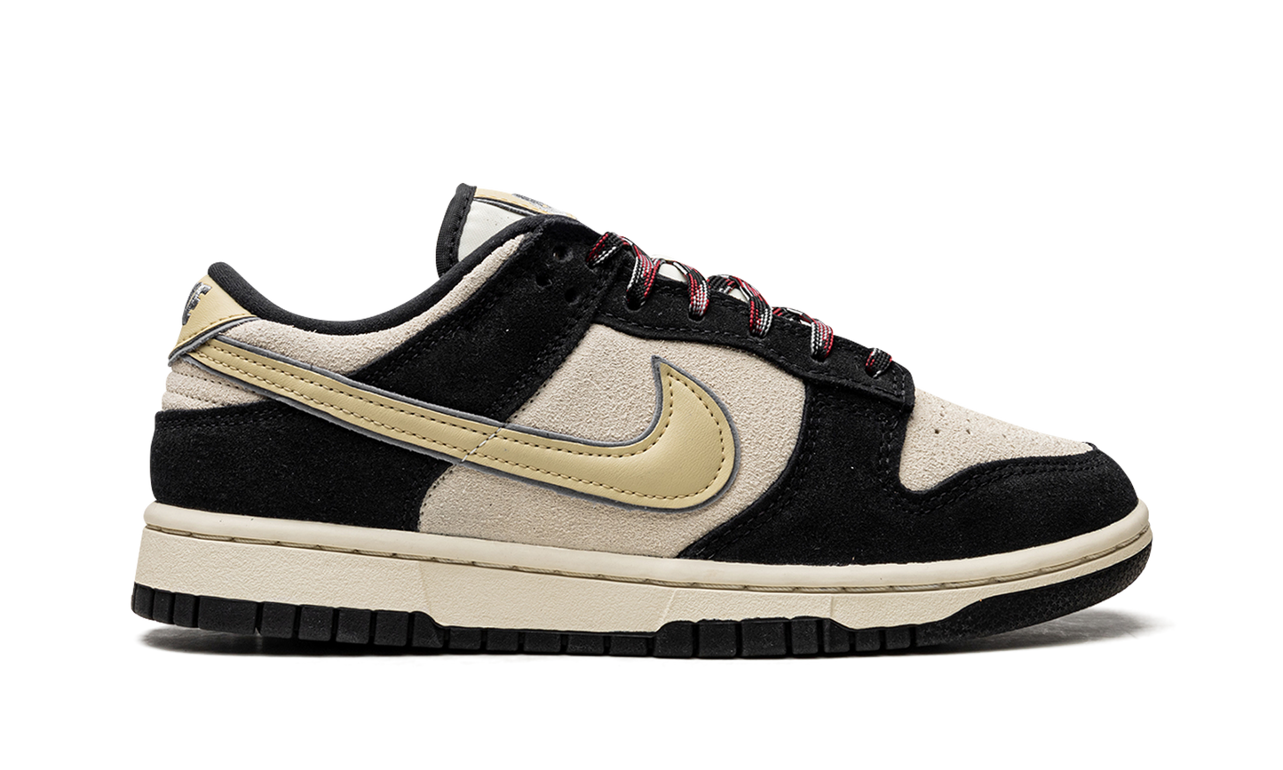 DUNK LO LX MNS WMNS "Black / Cream Suede"