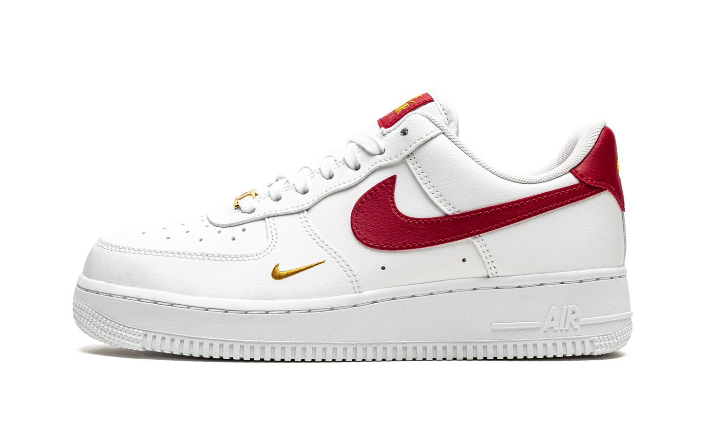 AIR FORCE 1 LO ESSENTIAL MNS WMNS "White / Gym Red"
