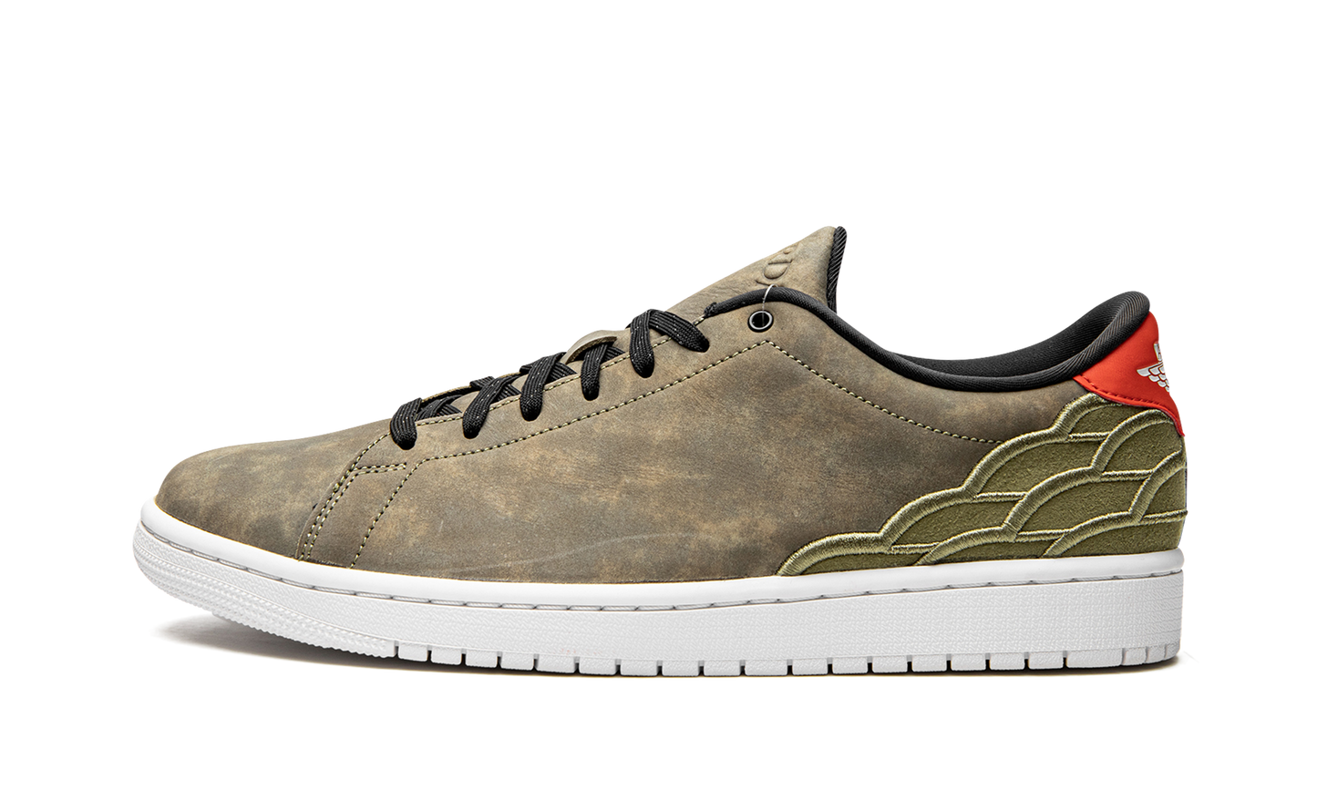 Air Jordan 1 Centre Court "Oil Green"