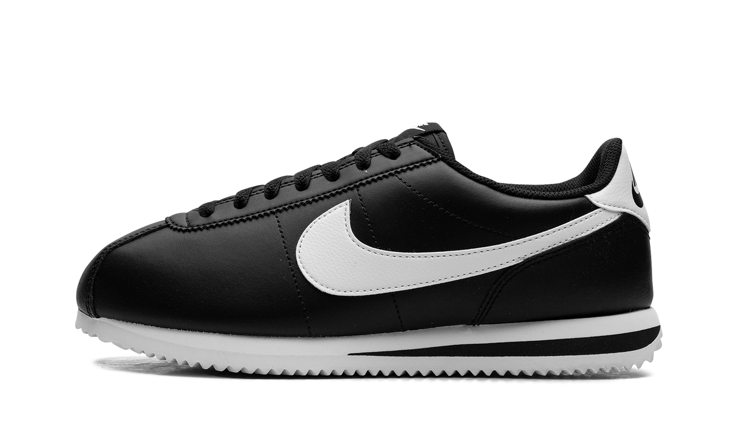 Cortez Leather WMNS "Black White"