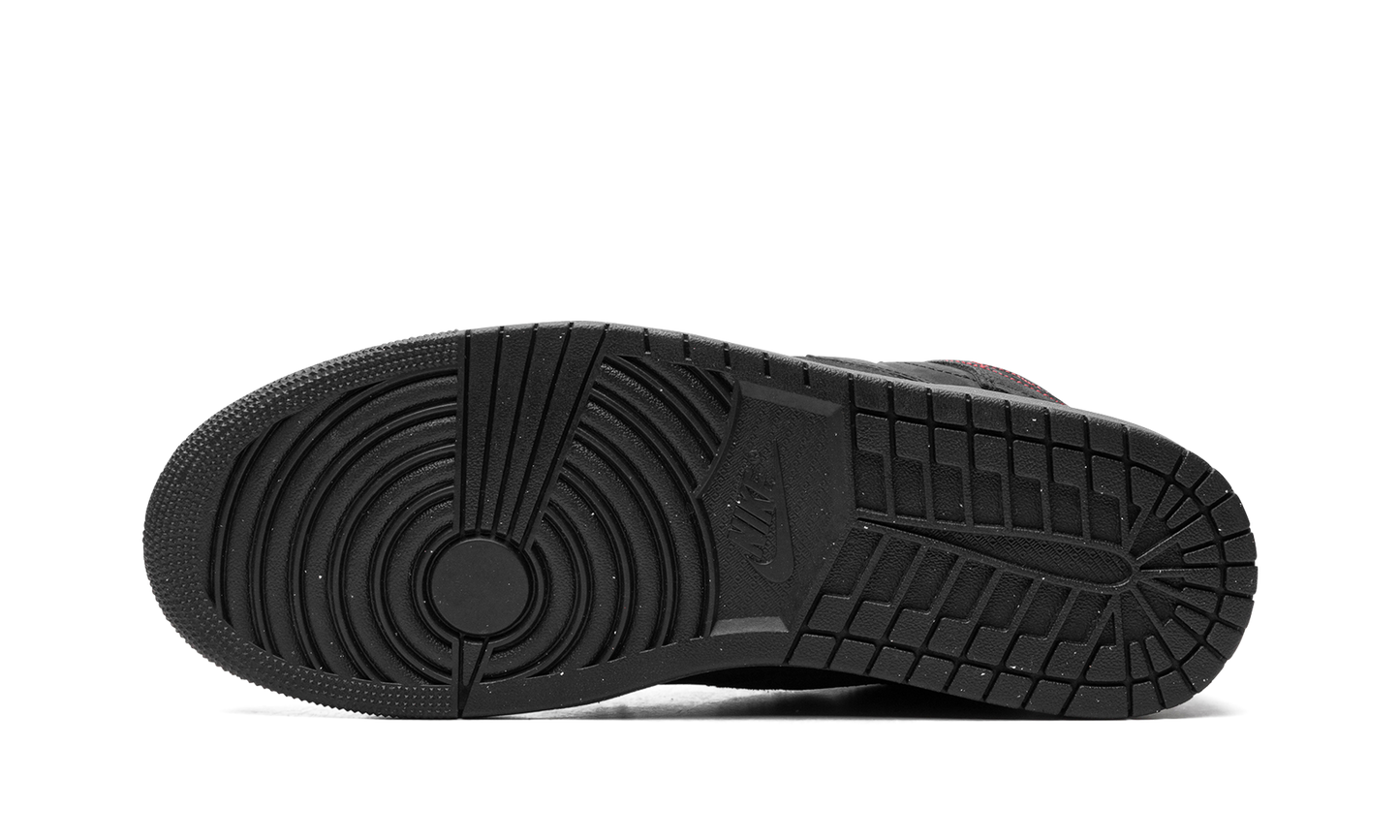 Air Jordan 1 Mid SE Craft "Dark Smoke Red"