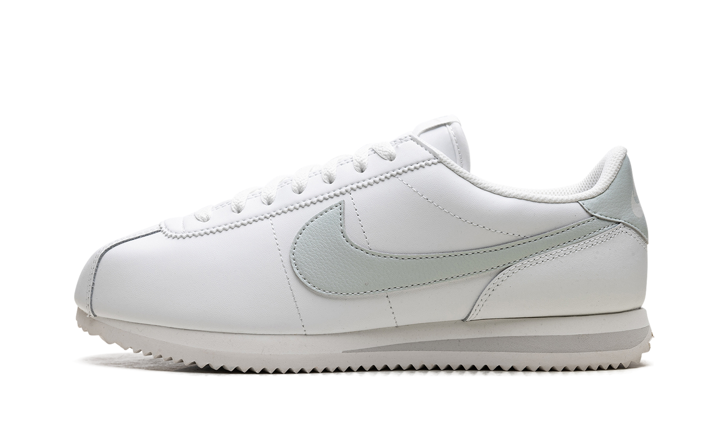 Cortez Leather WMNS "Summit White Light Silver"
