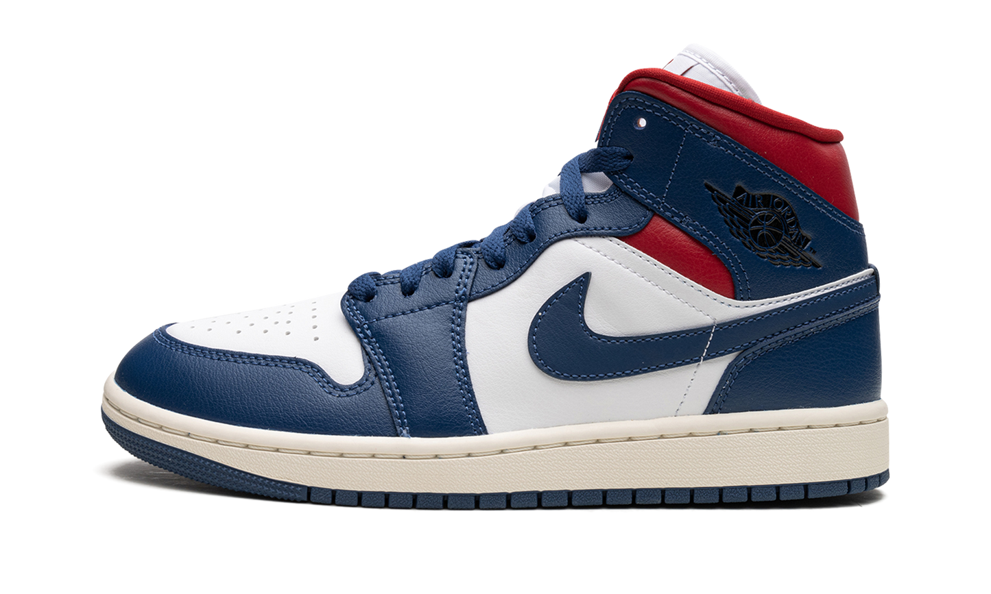 AIR JORDAN 1 MID WMNS "Blue / Red"