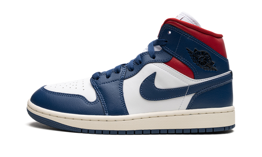 AIR JORDAN 1 MID WMNS "Blue / Red"