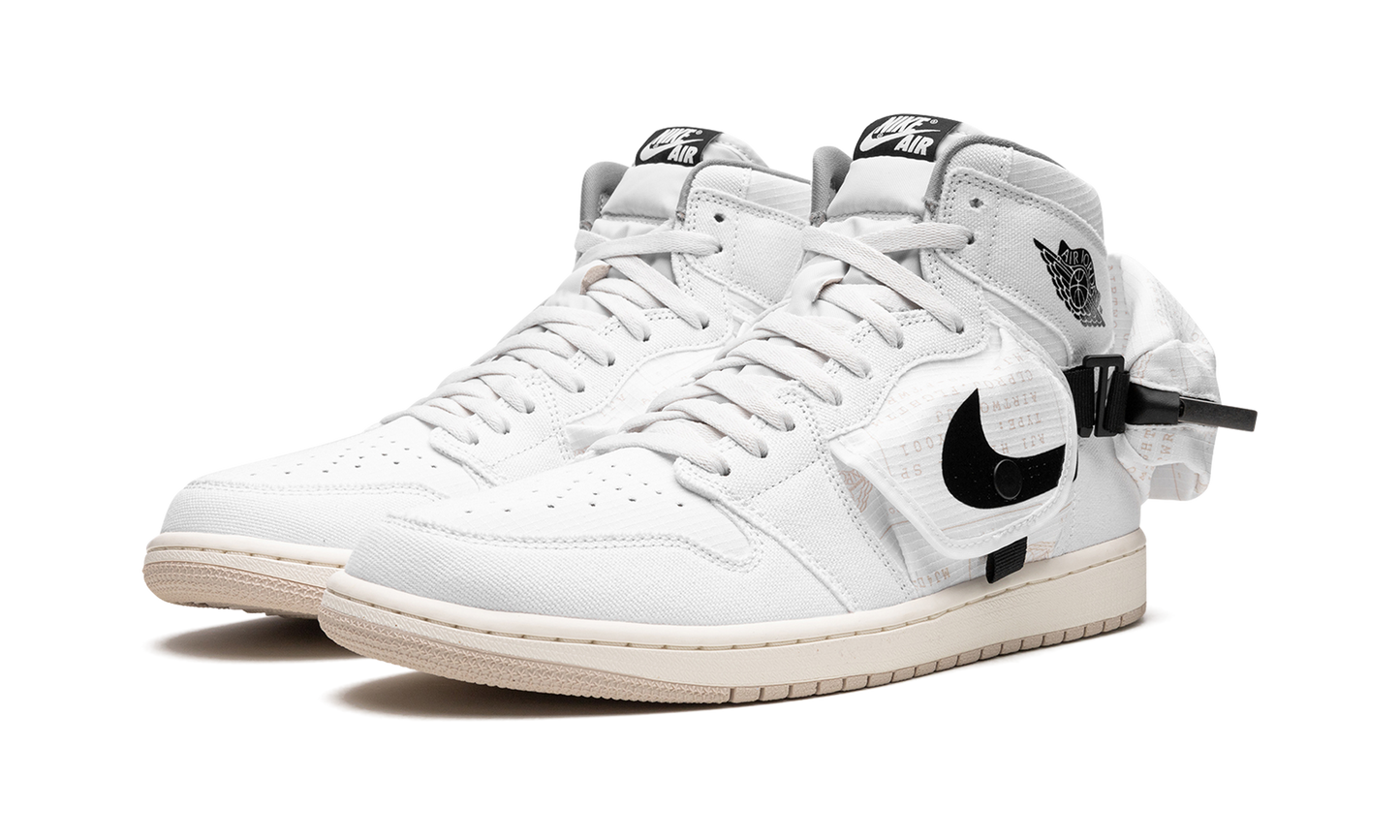 Air Jordan 1 Utility "WHITE BLACK"
