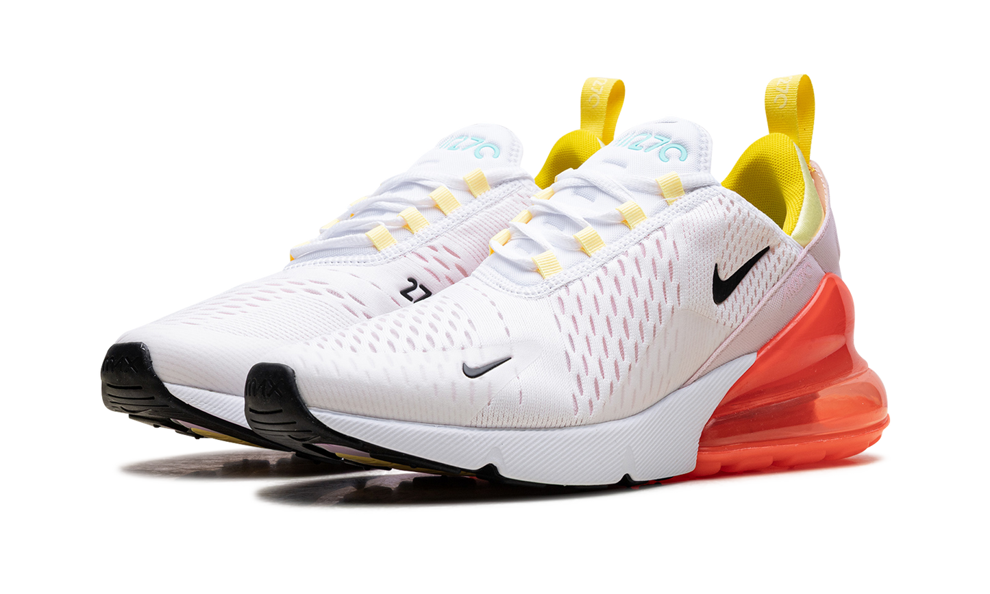 Air Max 270 WMNS "White Bright Crimson"