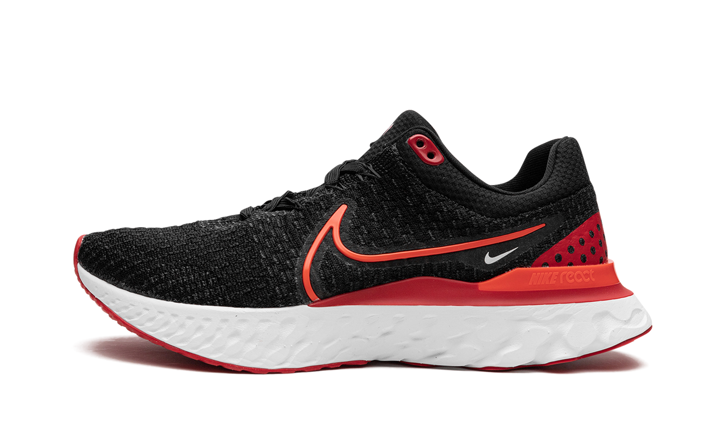 REACT INFINITY RUN FK 3 MNS WMNS "Blasck University Red"