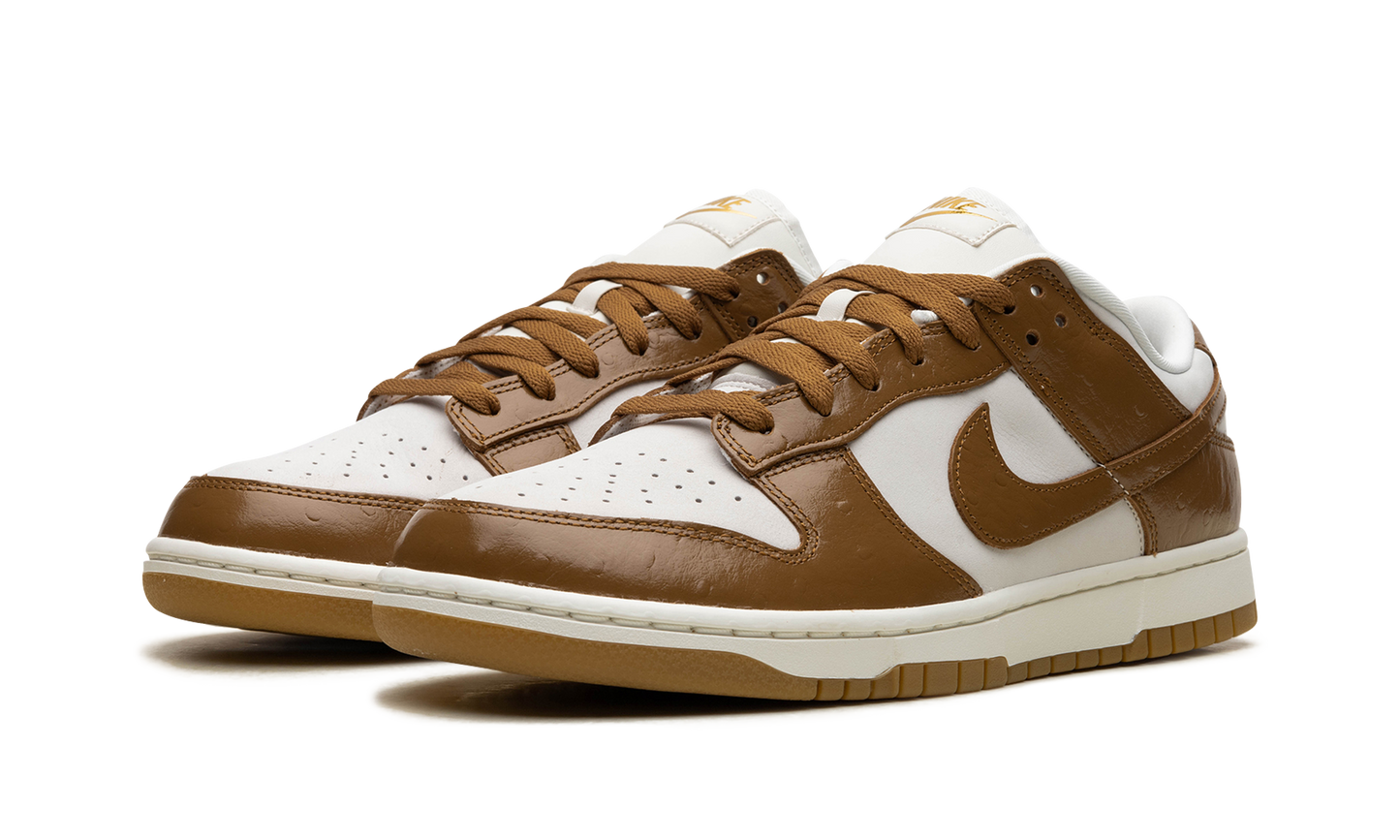 DUNK LOW WMNS "Brown Ostrich"