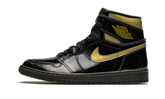 Air Jordan 1 Retro High OG "Black Metallic Gold"