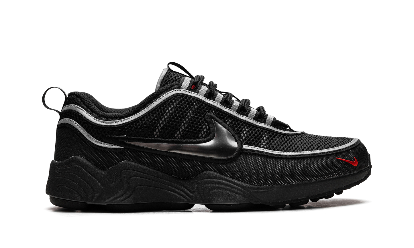 Air Zoom Spiridon "Black / Metallic Silver"