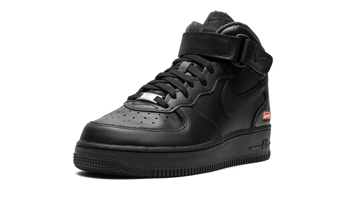 Air Force 1 Mid "Supreme - Mini Box Logo Black"