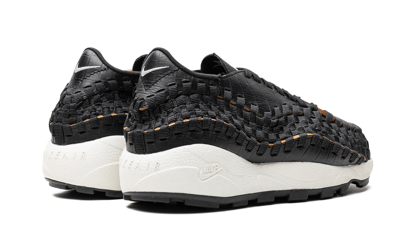 Air Footscape Woven Premium "Black Croc"