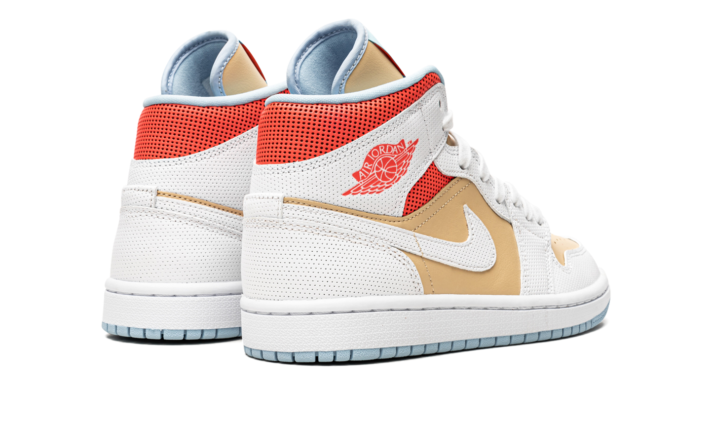 AIR JORDAN 1 MID SE WMNS "“Sesame”"