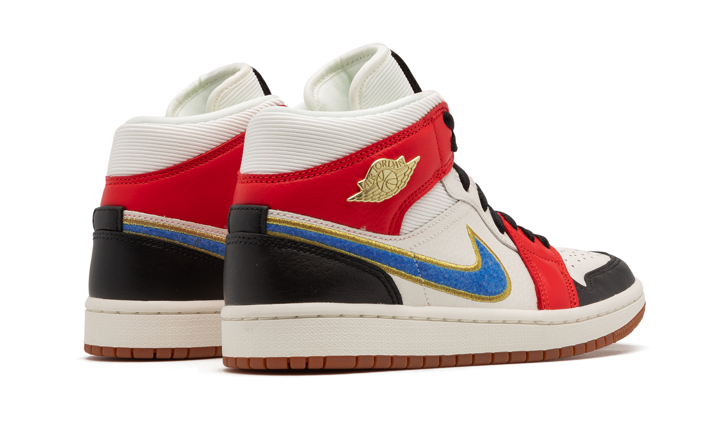 AIR JORDAN 1 MID SE WMNS "Let(Her)Man"