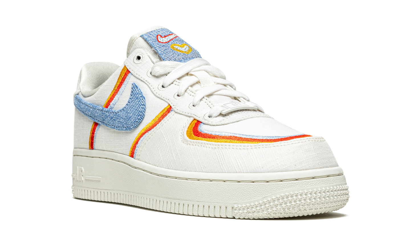 AIR FORCE 1 '07 LV8 MNS WMNS "Denim Swoosh"