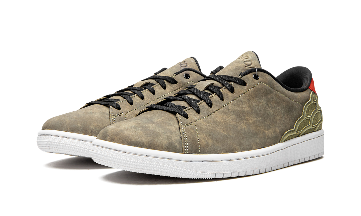 Air Jordan 1 Centre Court "Oil Green"