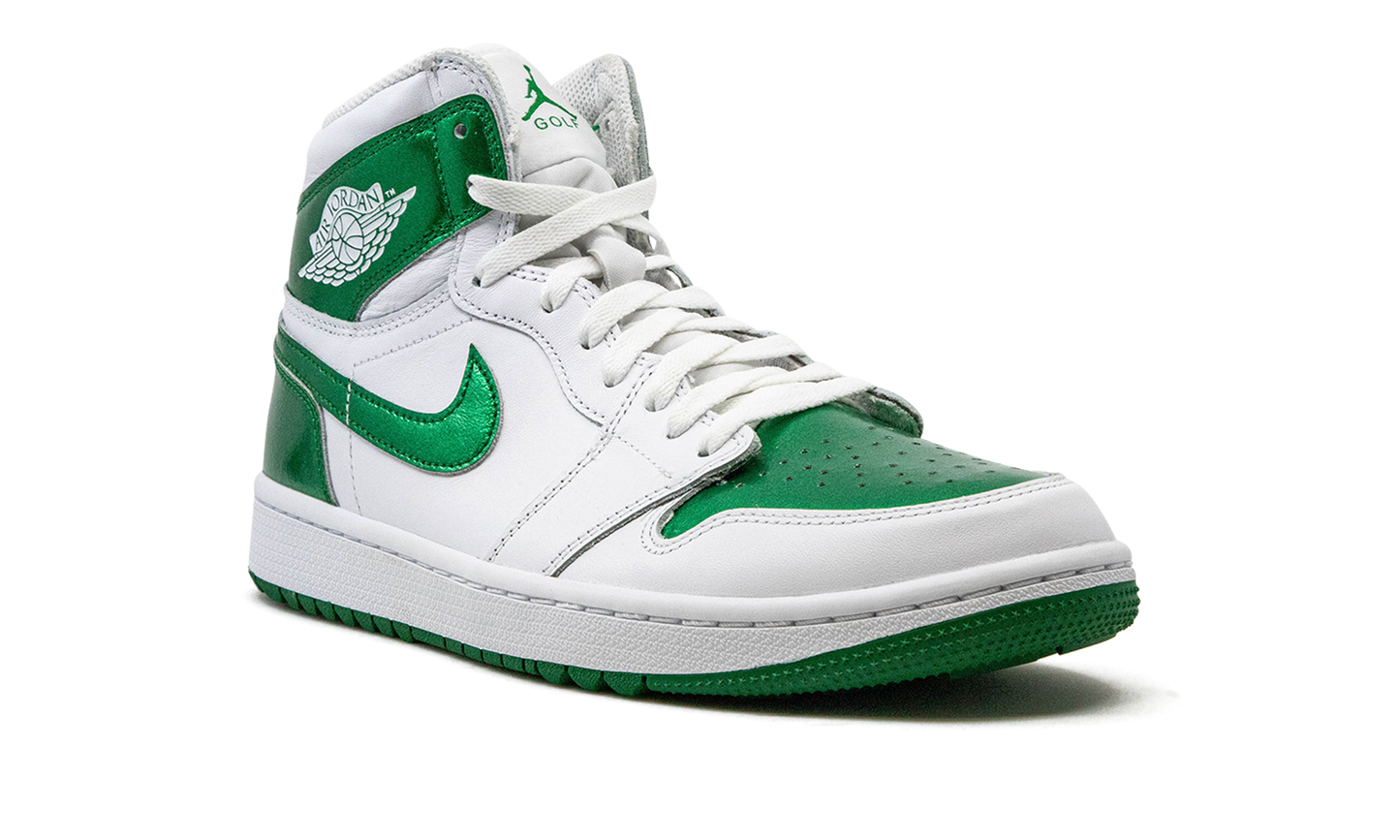 Air Jordan 1 High Golf "Metallic Green"