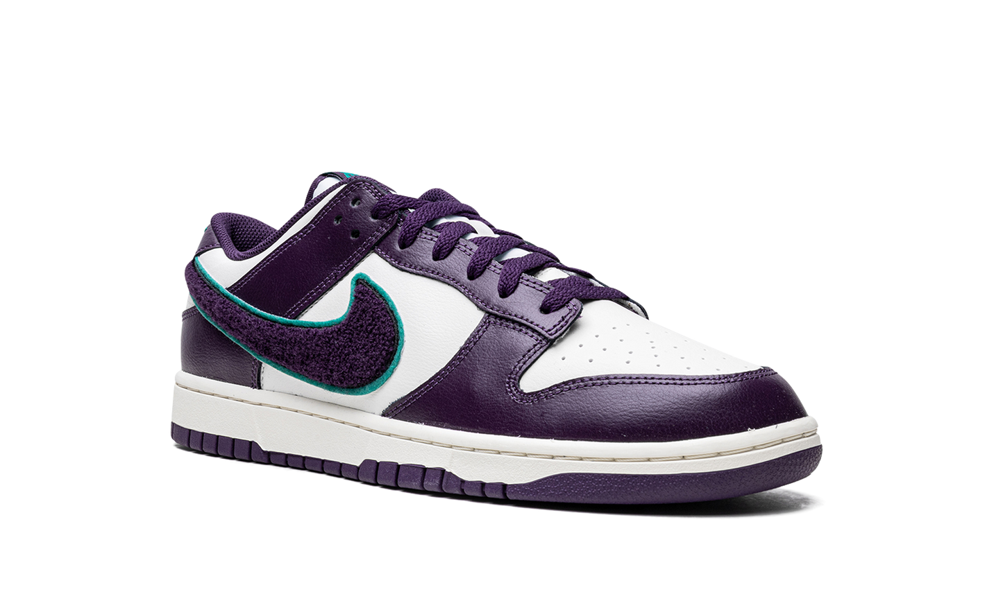 Dunk Low "Chenille Swoosh - Grand Purple"