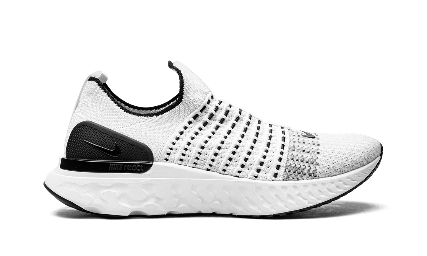 React Phantom Run Flyknit "White/White-Black-Pure Platinum"
