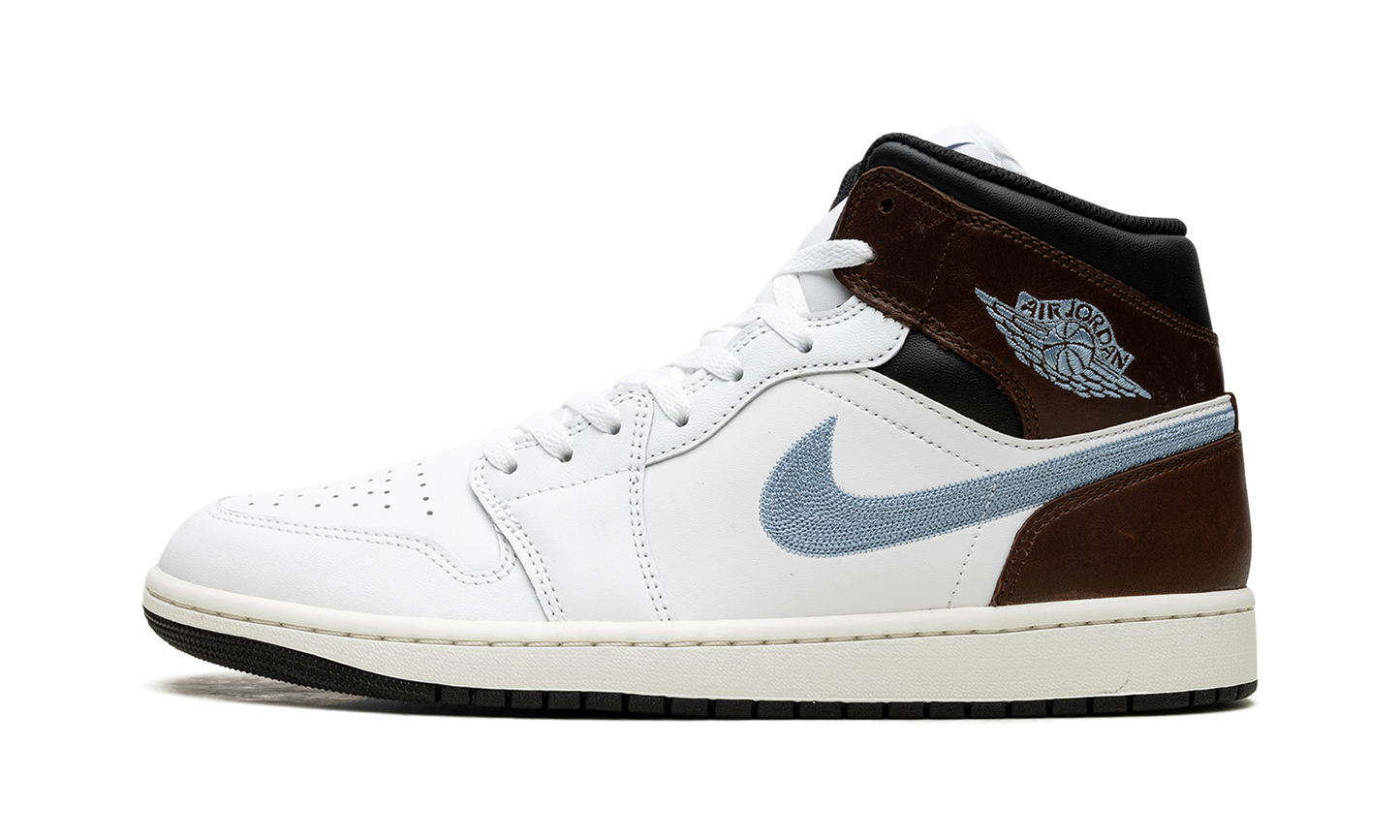 Jordan 1 Mid SE "Brown Blue Grey"