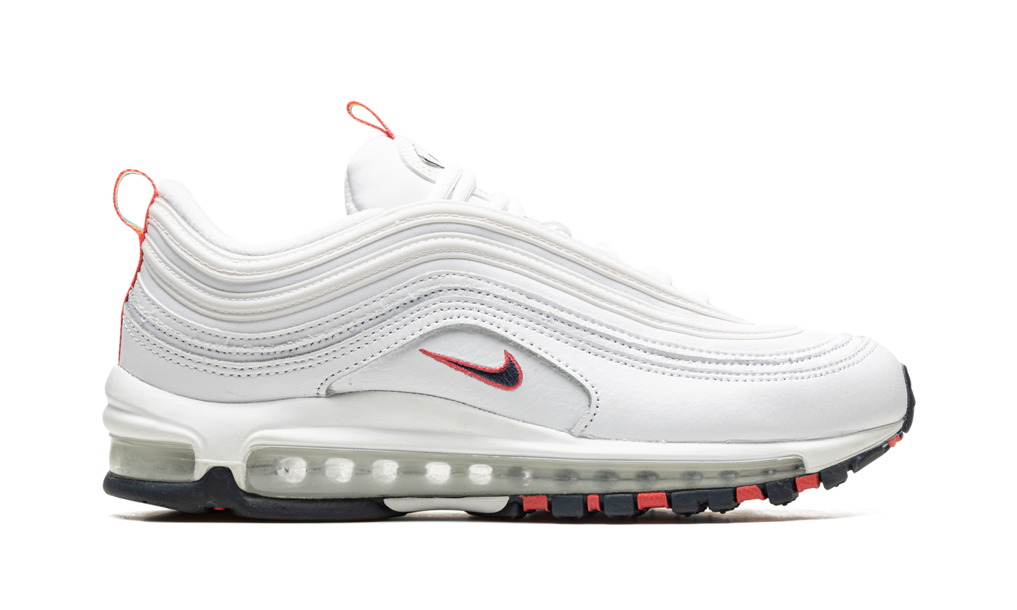 AIR MAX 97 MNS WMNS "White / Multicolor"