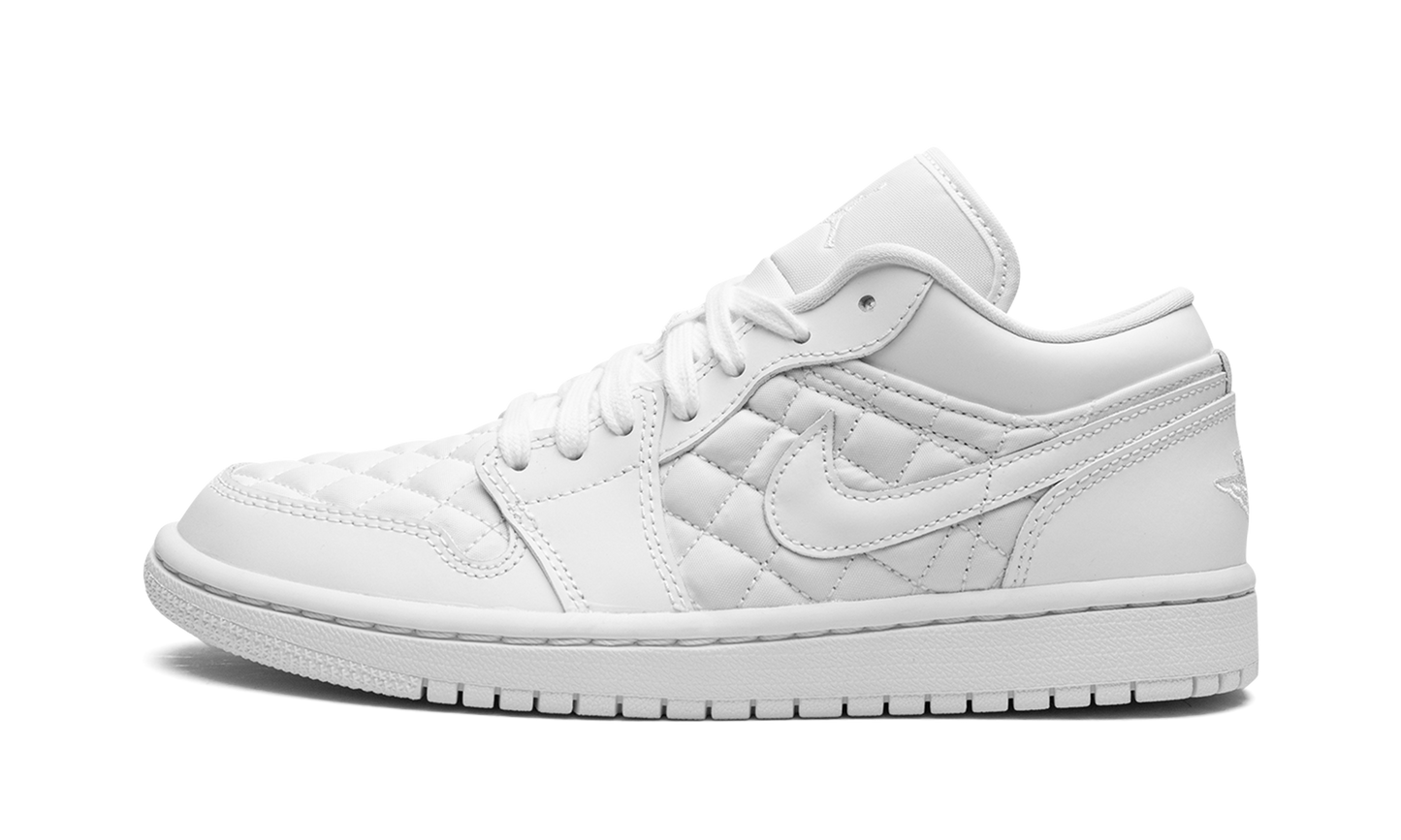 AIR JORDAN 1 LO QUILTED WMNS "Quilted White"