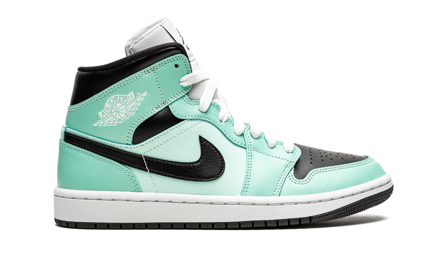 AIR JORDAN 1 MID WMNS "Aqua Black"