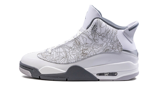 AIR JORDAN DUB ZERO "White / Cool Grey"