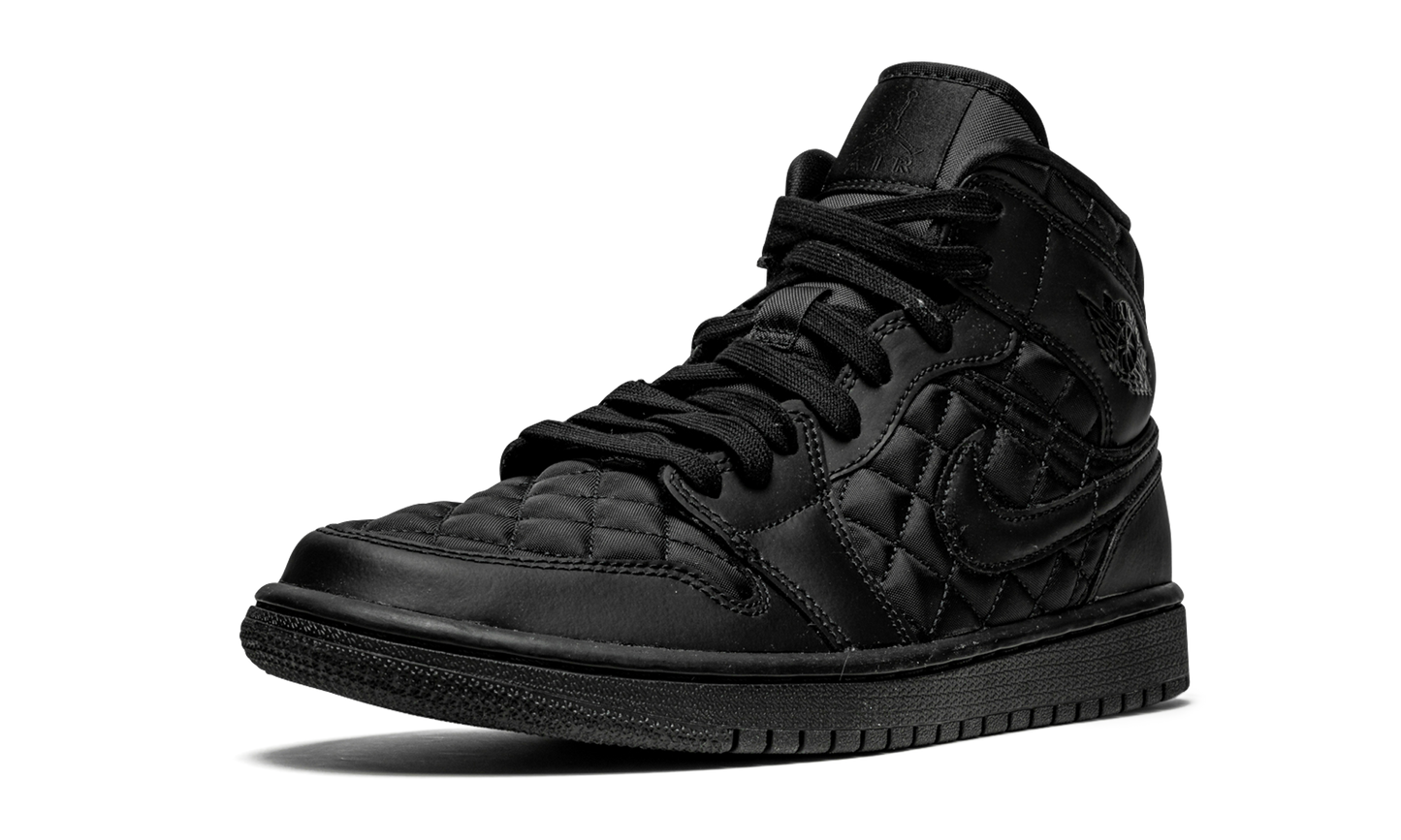 AIR JORDAN 1 MID QUILTED WMNS "Black"