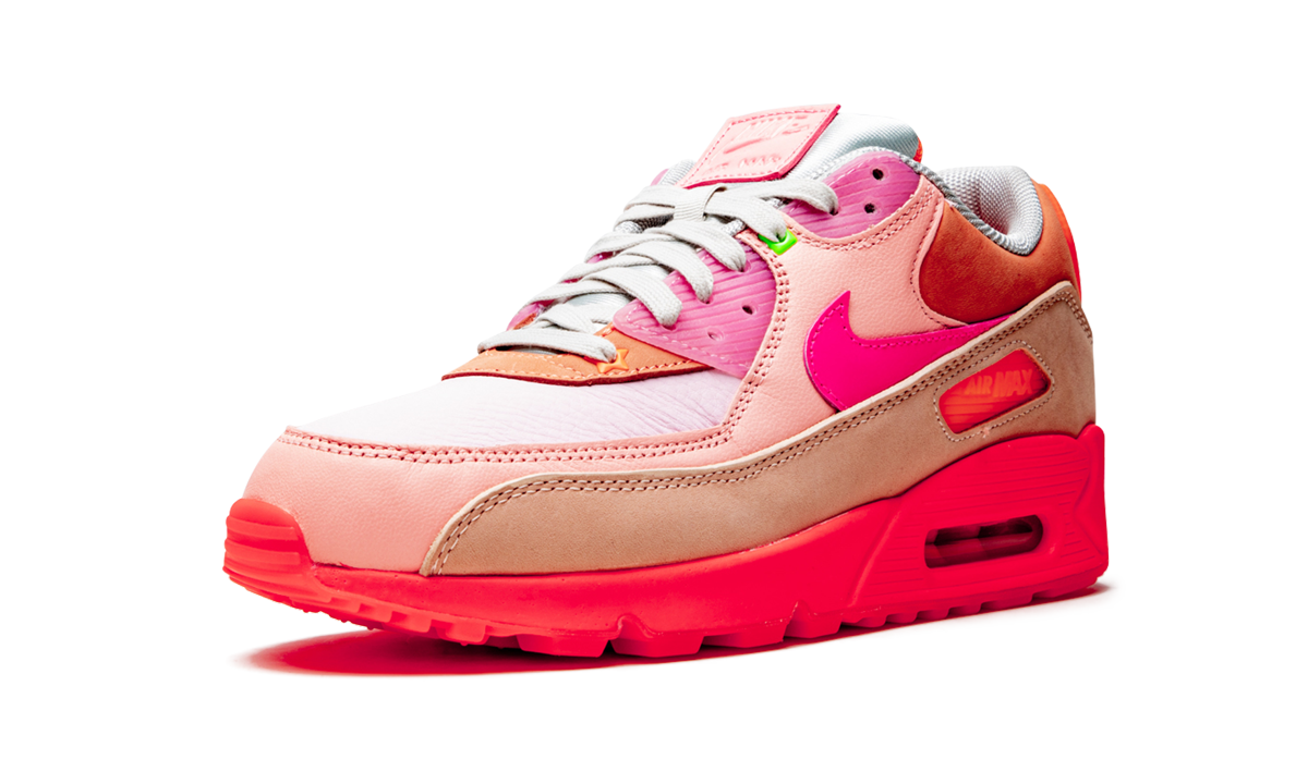AIR MAX 90 PRM WMNS "Platinum Crimson/Bright Purple"