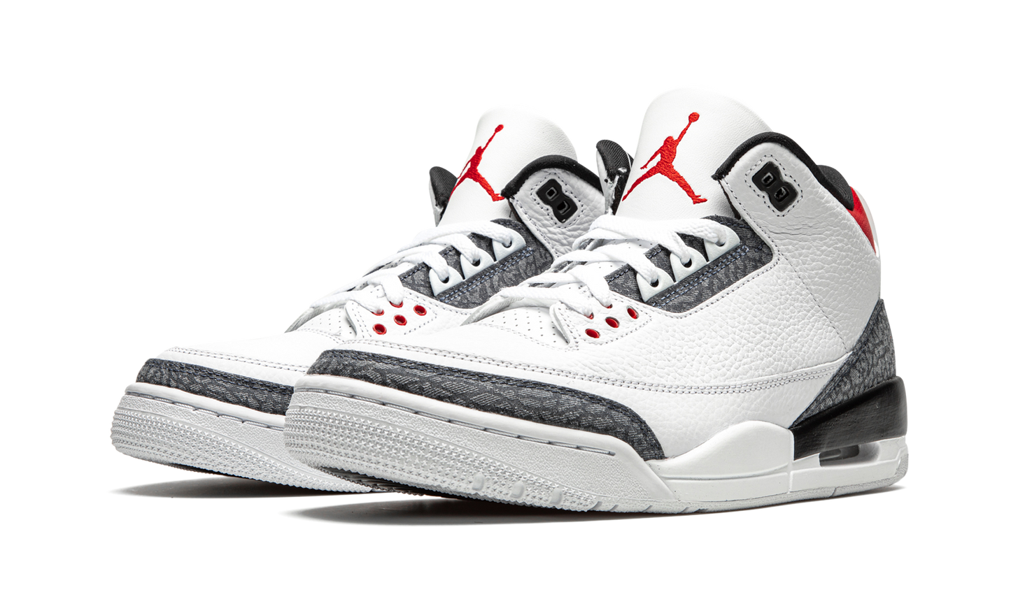 Air Jordan 3 Retro SE-T Denim "Japan Exclusive - Fire Red"